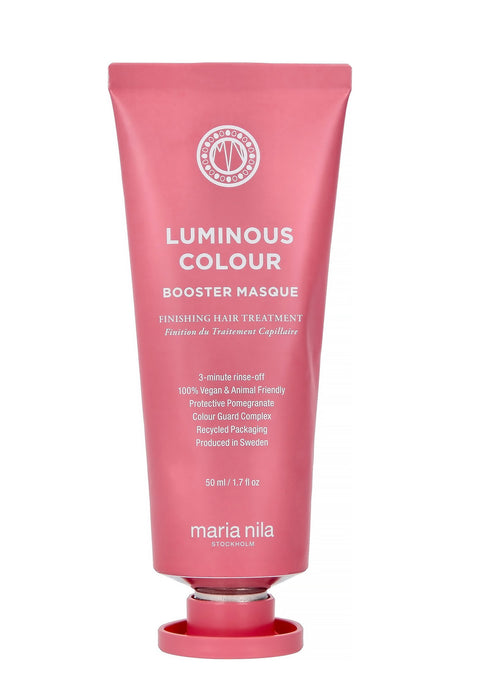 Mască de păr Maria Nila Luminous Colour, cu extract de rodie, pentru hrănire, 50 ml