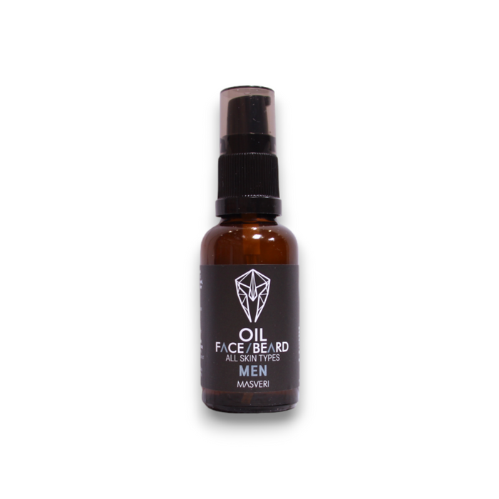 Ulei pentru barbă Masveri, hidratant, fără parabeni, 30 ml