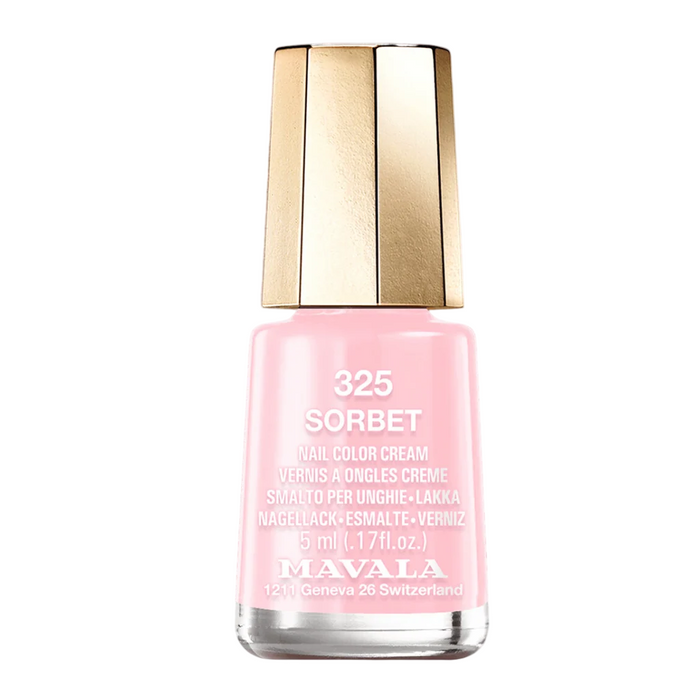Lac de unghii Mavala Vegan, nuanța 325 Sorbet, miniatură, 5 ml