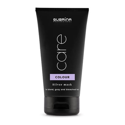 Mască de păr Subrina Professional Colour Silver Mask, 150ml, ambalaj negru