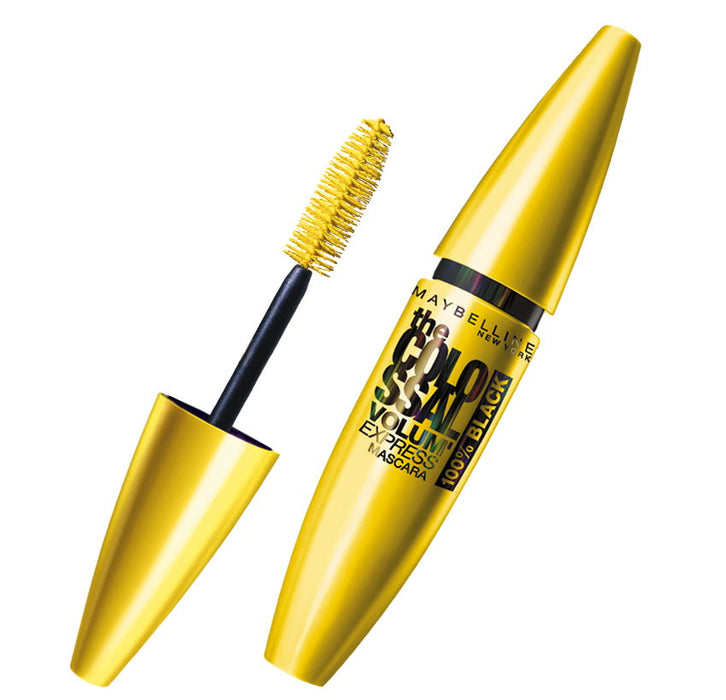 Mascara Maybelline The Colossal Volume Express, pentru volum, 100% Black, 10.7 ml