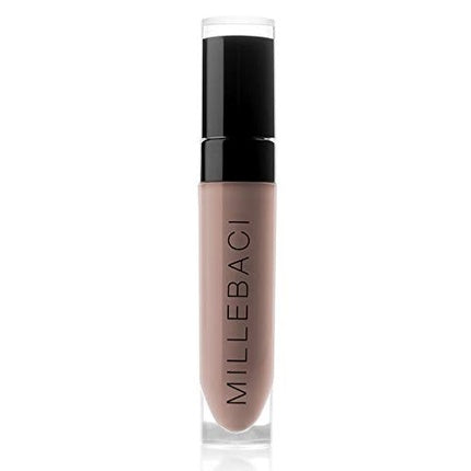 Millebaci Long Lasting Liquid Lipstick, Culoare Nude, 5g