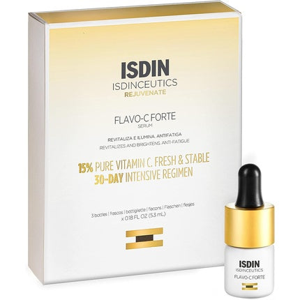 Ser antioxidant, ISDIN, Isdinceutics Flavo C Forte, 3 sticle