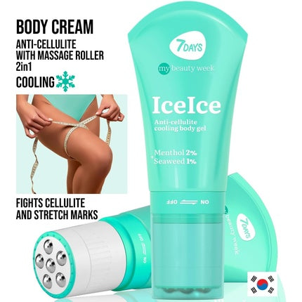 Gel anti-celulită, 7days, IceIce, mentolat, masaj
