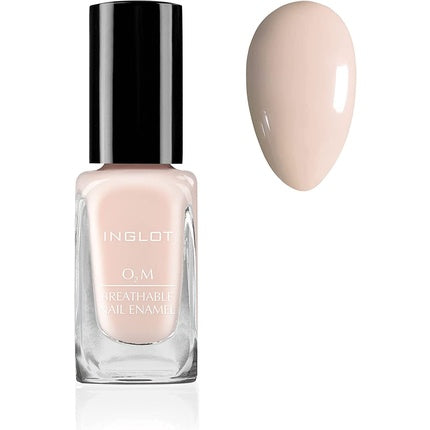 Smalti Unghii Inglot O2m Breathable Nail Enamel Culoare Nude Bej 7.5 ml
