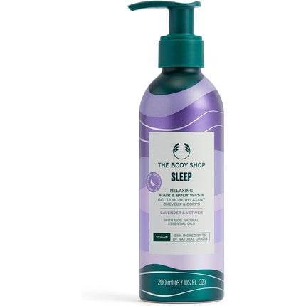 Gel de duș, The Body Shop, lavandă și vetiver
