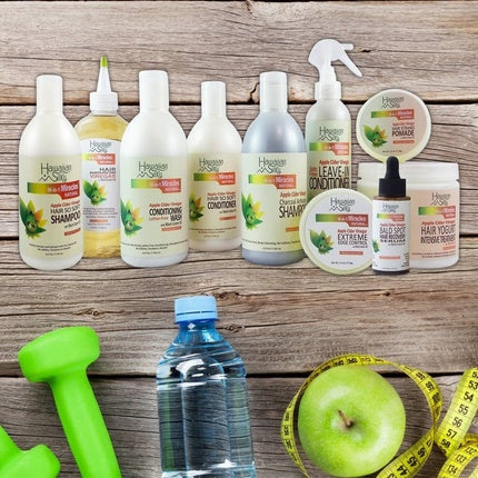 Balsam, Hawaiian Silky, Apple Cider Vinegar, 355ml, fara sulfati