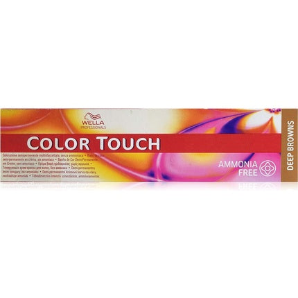 Vopsea permanenta fara amoniac, Wella, Color Touch 6/75, 60ml