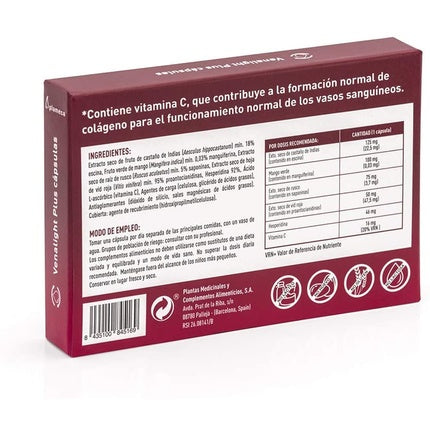 Supliment alimentar, Plameca, Venalight Plus, 30 capsule