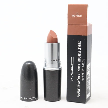 Batom de buze MAC Cosmetics Amplified Lipstick Smoked Almond, culoare Rose Brown