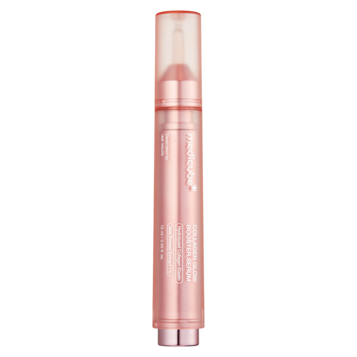 Ser de față Medicube Collagen Glow, pentru elasticitatea pielii, 15 ml