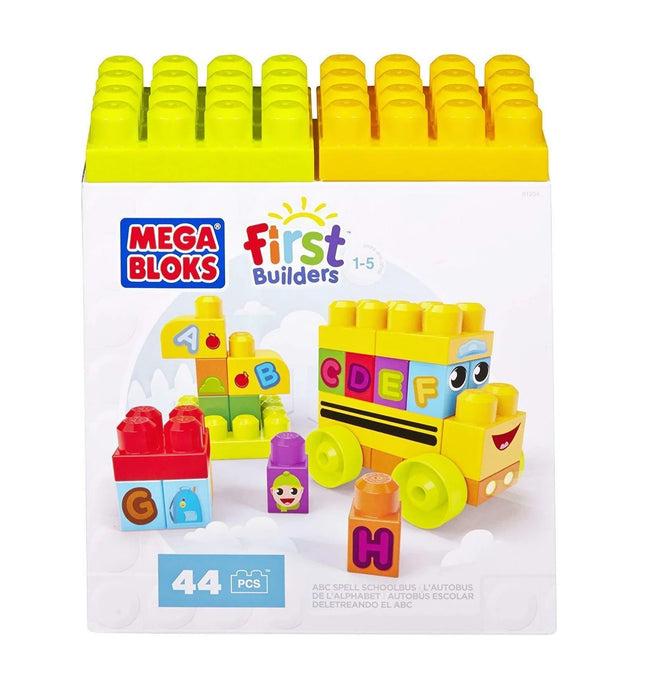 Set de cuburi de construcție Mega Bloks First Builders, 44 de piese, pentru copii de 1–5 ani