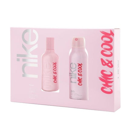 Set Parfum Nike Chic & Cool, 200ml Spray + Deodorant