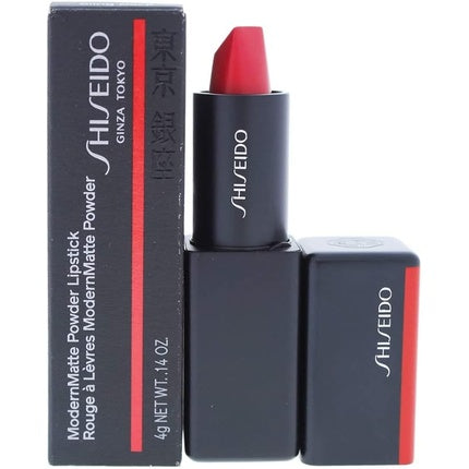 Ruj Shiseido Modern Matte 512, roșu, 21g