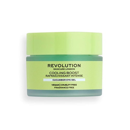 Gel Ochi, Revolution Beauty, Cooling Boost, 15ml, verde