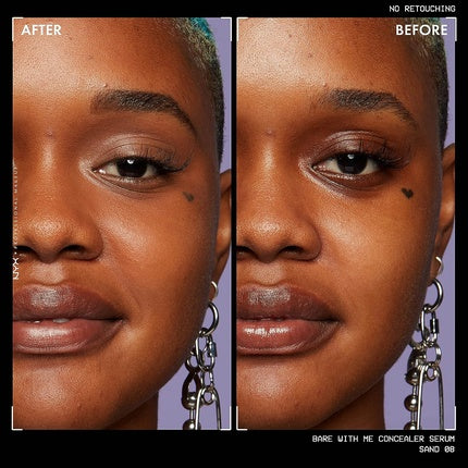Concealer NYX Bare With Me, acoperire medie, 9.6 ml, Sand