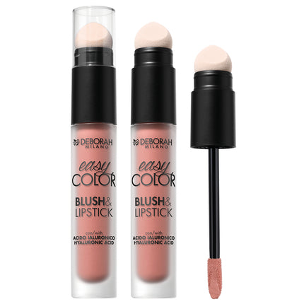 Blush & Lipstick, Deborah Milano, 04 Peach Dreams, culoare nude-portocaliu