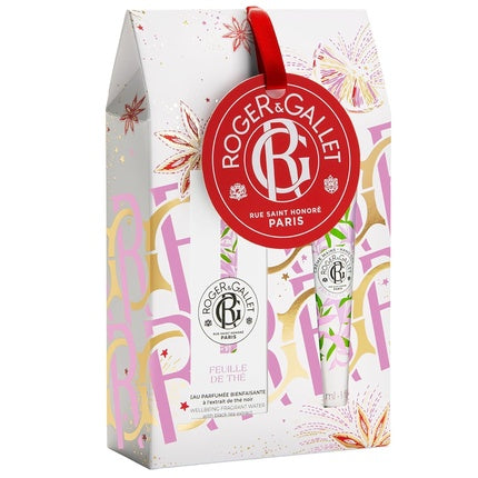 Set Cadou, Roger & Gallet, Ceai, Alb-Roz