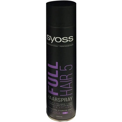 Hairspray Syoss Full Hair 5 Extra Strong, 400ml