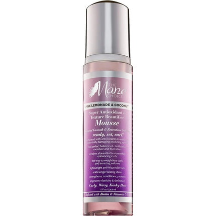 The Mane Choice Pink Lemonade & Coconut Super Antioxidant Mousse, roz, 8oz