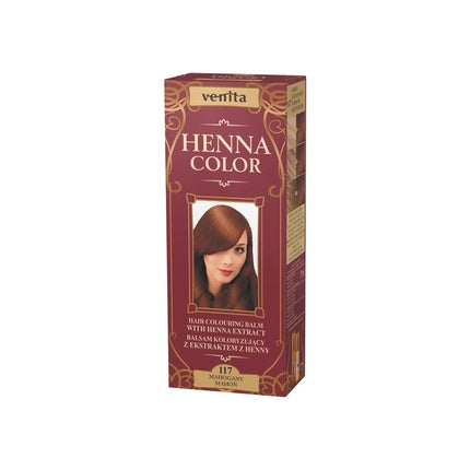 Vopsea de păr Venita Henna Color 117 Mahogany 75ml