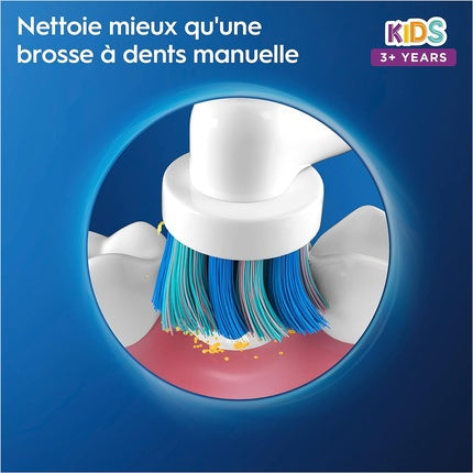 Periuță electrică copii, Oral-B, Lightyear, Alb-Violet