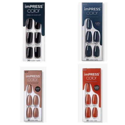 Unghii False, Kiss ImPress, Pure Fit, diverse culori