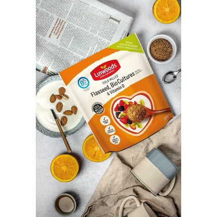 Semințe de in, Linwoods, cu Probiotic și Vitamina D, 200g