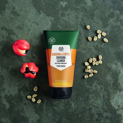 Gel de curățare, The Body Shop, Guarana și Cafea, pentru bărbați