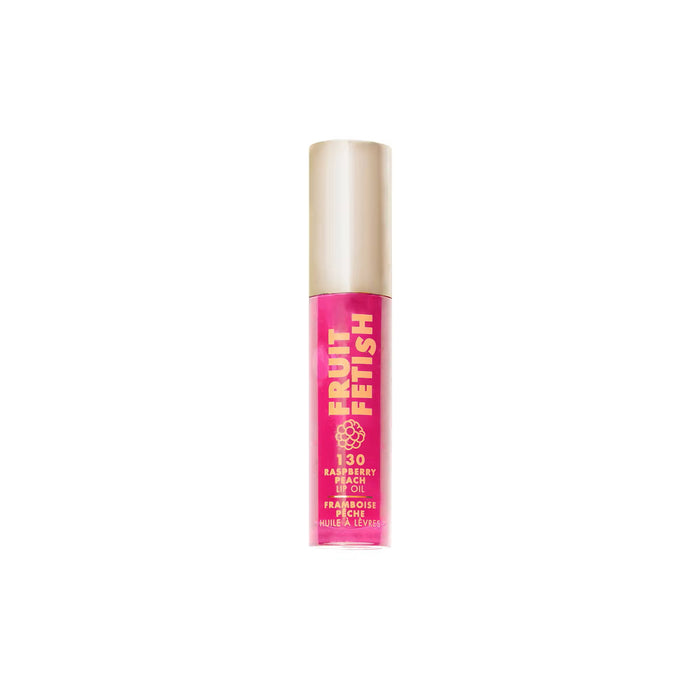 Ulei de buze Milani Fruit Fetish Lip Oil, hidratant, nuanța 130 Raspberry Peach, 0.135 ml