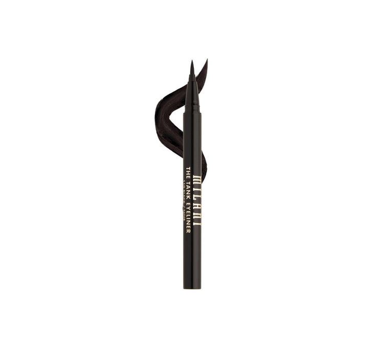 Tuș de ochi lichid Milani Stay Put Tank, rezistent la apă, nuanța 110 Negru, 0,55 ml