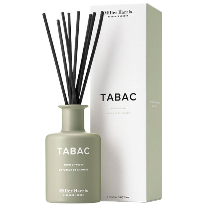 Difuzor de aromă cu bețișoare Miller Harris Tabac, 150 ml