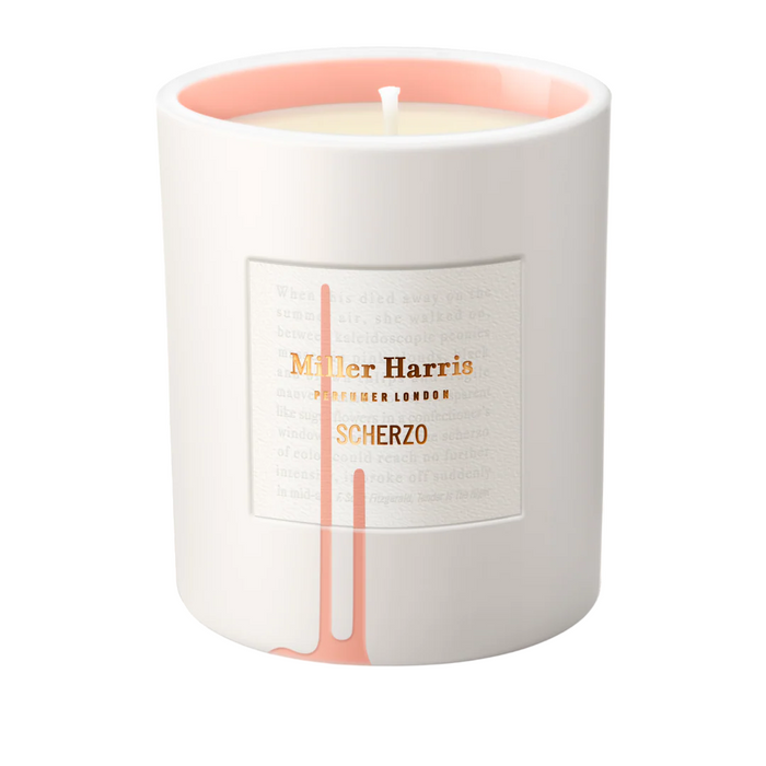 Lumânare parfumată Miller Harris Scherzo, 240 g