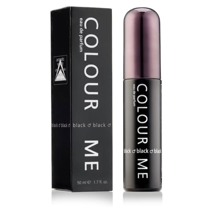 Apă de parfum Milton Lloyd Colour Me Homme Black, pentru bărbați, 50 ml