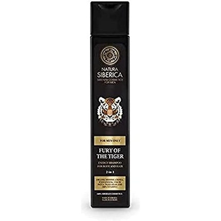 Șampon corp și păr, Natura Siberica, Fury Of The Tiger, 250ml