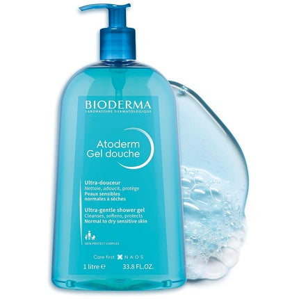 Gel de dus hidratant, Bioderma, Atoderm, 1000 ml