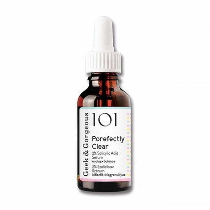 Serum facial Geek & Gorgeous 101 Porefectly Clear cu acid salicilic 30ml