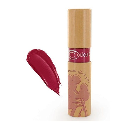 Luciu de buze, Couleur Caramel, Matte Effect 844, roșu trandafir