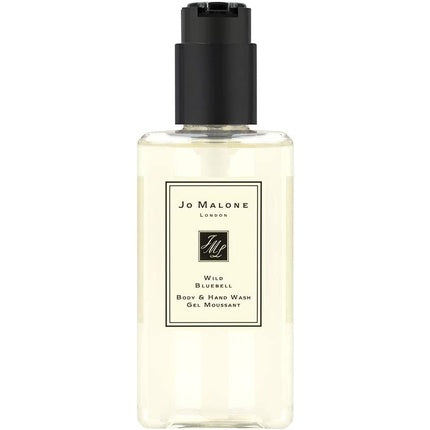 Gel de duș Jo Malone London Wild Bluebell 250ml, sticlă transparentă cu dop negru