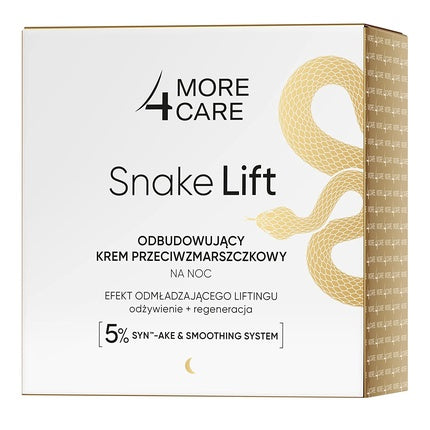 Cremă antirid, More4Care, Snake Lift, 50ml