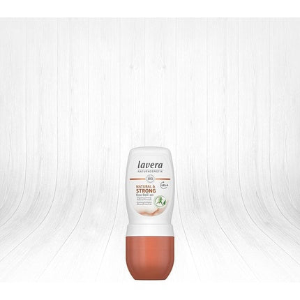 Deodorant Roll-On Lavera Natural & Strong cu Ginseng și Minerale Naturale, 50ml