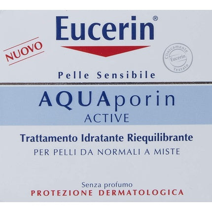 Cremă Față, Eucerin, Aquaporin Active, 50ml, alb