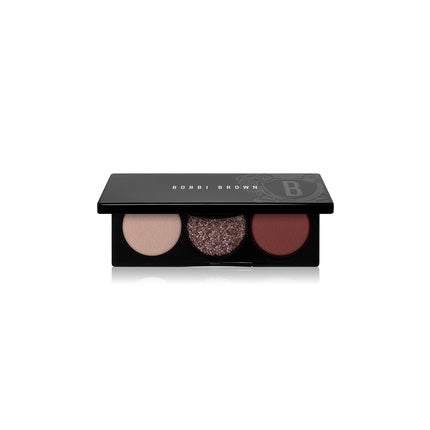 Paletă ochi Bobbi Brown Essential Eye Shadow Trios - Smokey Plum, 3 culori, mată și sclipitoare