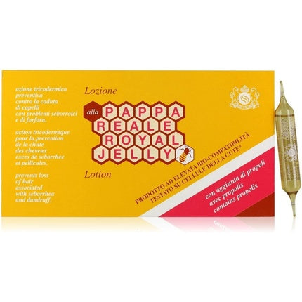 Loțiune Anticadere Royal Jelly, 12 fiole de 10ml, cu Propolis