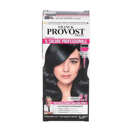 Vopsea păr, Franck Provost, pensulă precizie, negru albastru