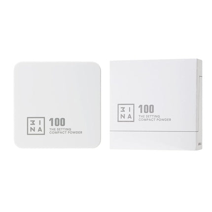 Pudră Compactă 3INA Makeup, Alb, 66g