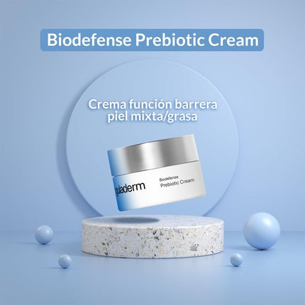 Crema de față Singuladerm Biodefense Prebiotic pentru ten mixt și gras, 50ml