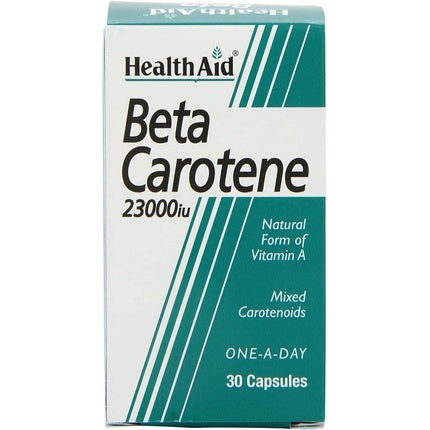 Supliment alimentar, HealthAid, Beta-Caroten, 30 capsule