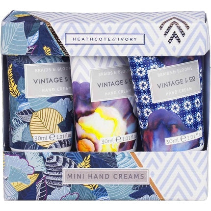 Cremă de mâini, Vintage & Co, set 3 buc, divers