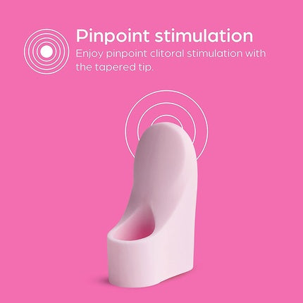 Stimulator deget vibrator, So Divine, 14cm, 60g